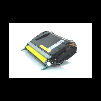 Cartucho de toner preto com componente amarelo para impressora