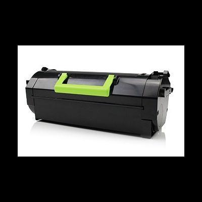 Cartucho toner preto com pega verde para impressora