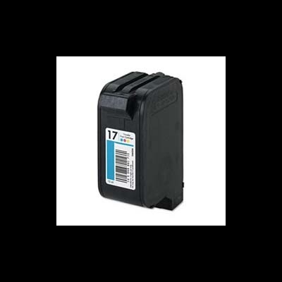 Cartucho de tinta preto com rótulo e código de barras