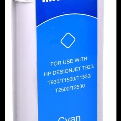 Cartucho de tinta remanufaturado HR00727XL cor ciano para impressora HP DesignJet