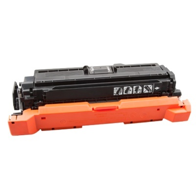 Cartucho de toner preto com base laranja para impressora