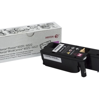 Toner magenta Xerox para Phaser e WorkCentre com caixa cinzenta