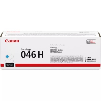 Caixa branca de toner Canon Cartridge 046 H para impressoras i-SENSYS