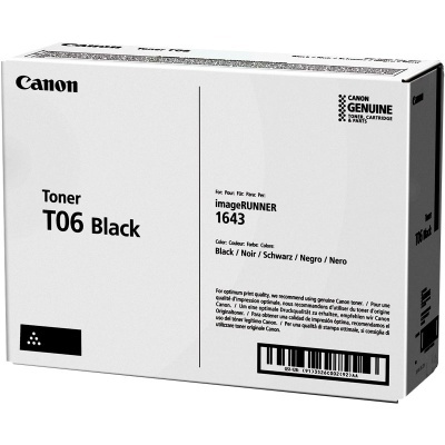Caixa de toner Canon T06 Black para imageRUNNER 1643