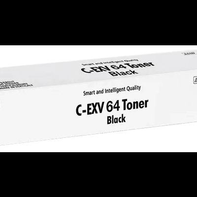 Embalagem branca de toner preto Canon C-EXV 64
