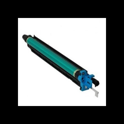 Tambor de impressão verde-turquesa e preto para impressora laser