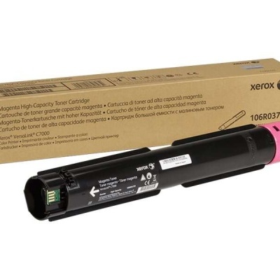Cartucho de toner magenta Xerox com embalagem castanha