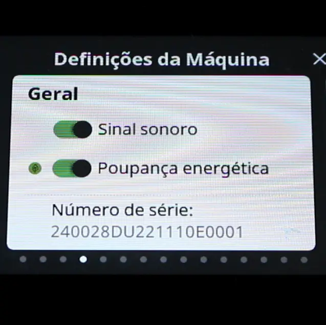Geral Delonghi Rivelia Menu