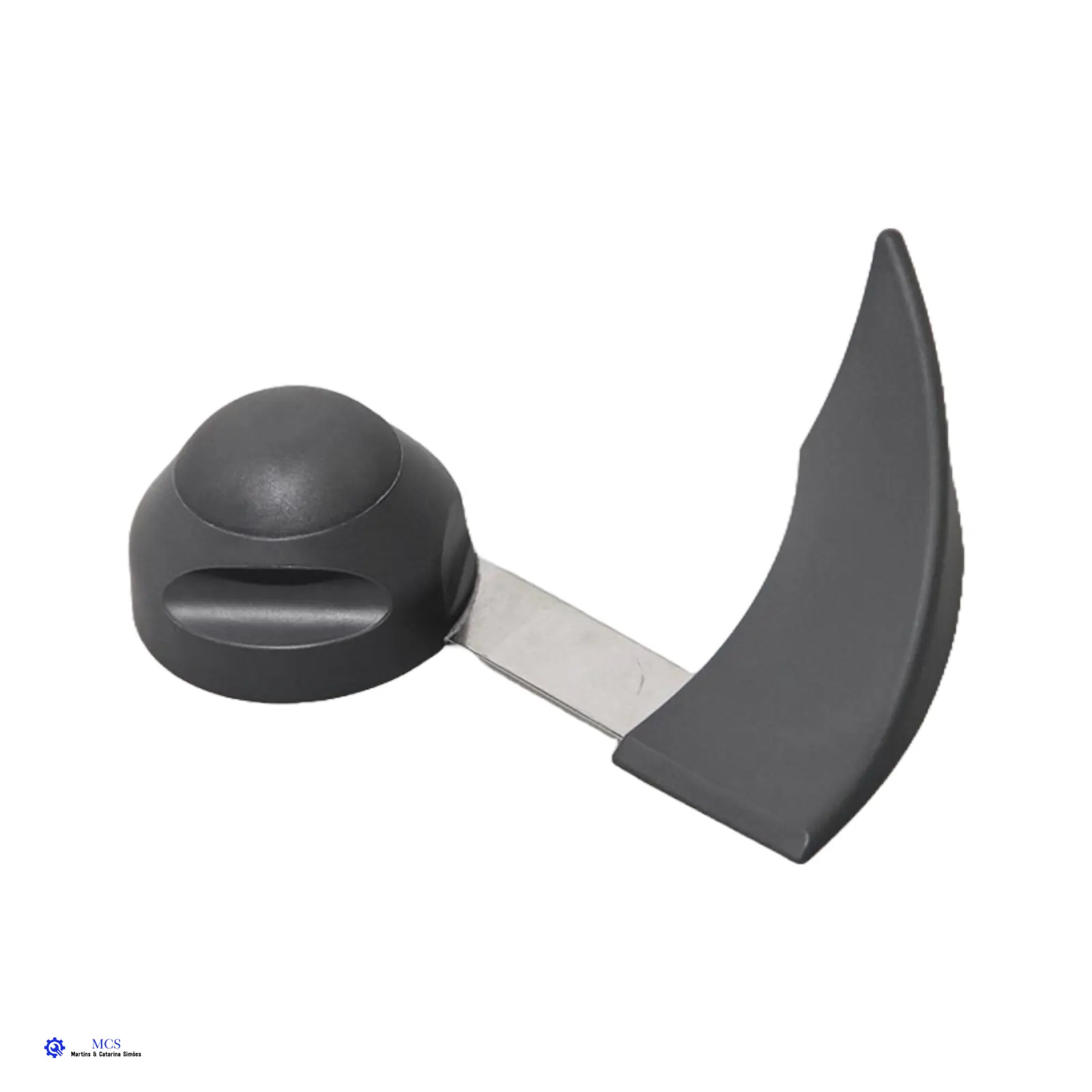 Pá misturadora para fritadeira Delonghi Multifry Cortador de pizza com lâmina metálica e cabo preto