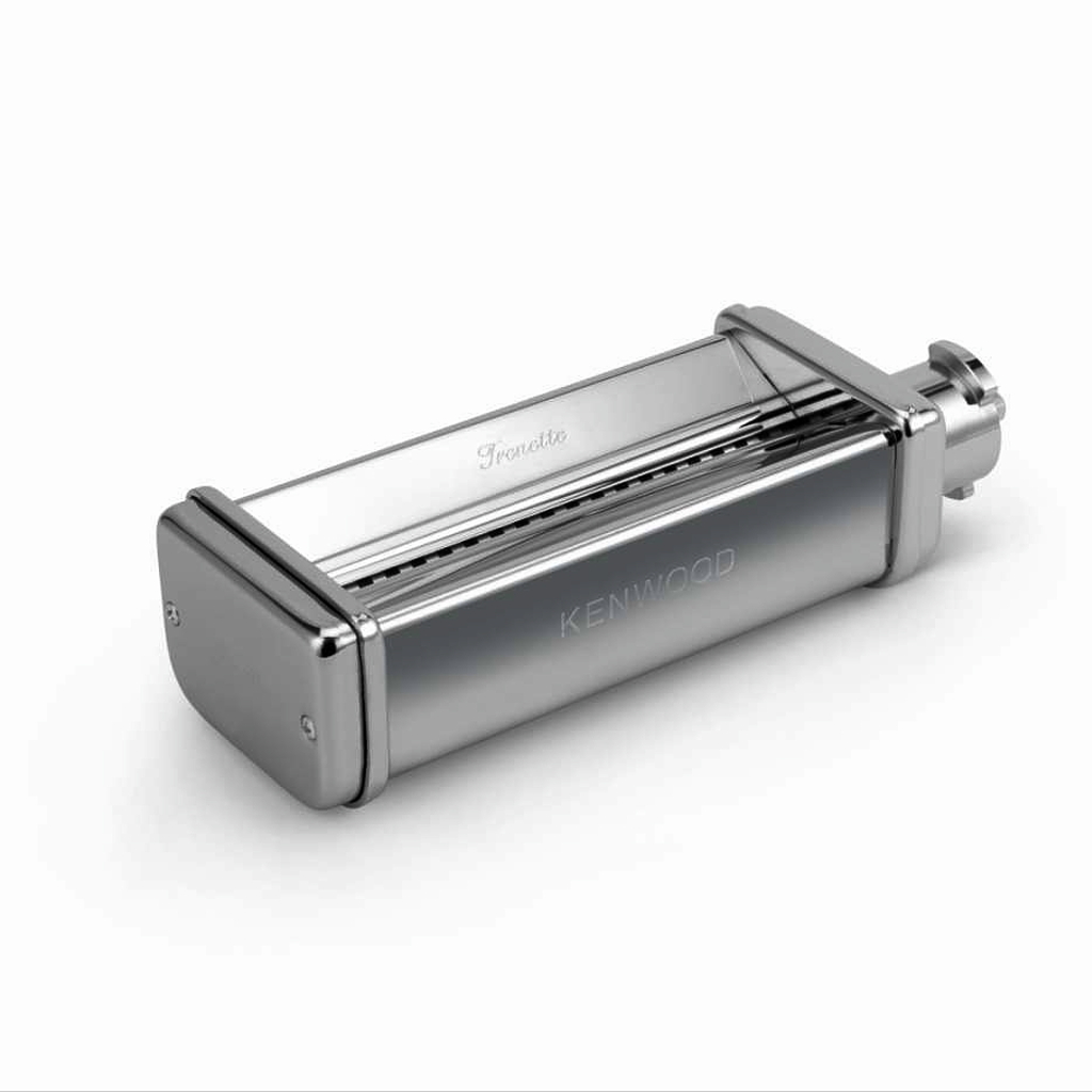 Elaborador de massa fresca Kenwood Trenette KAX983ME Máquina de massas Kenwood em inox prateado com acabamento metálico