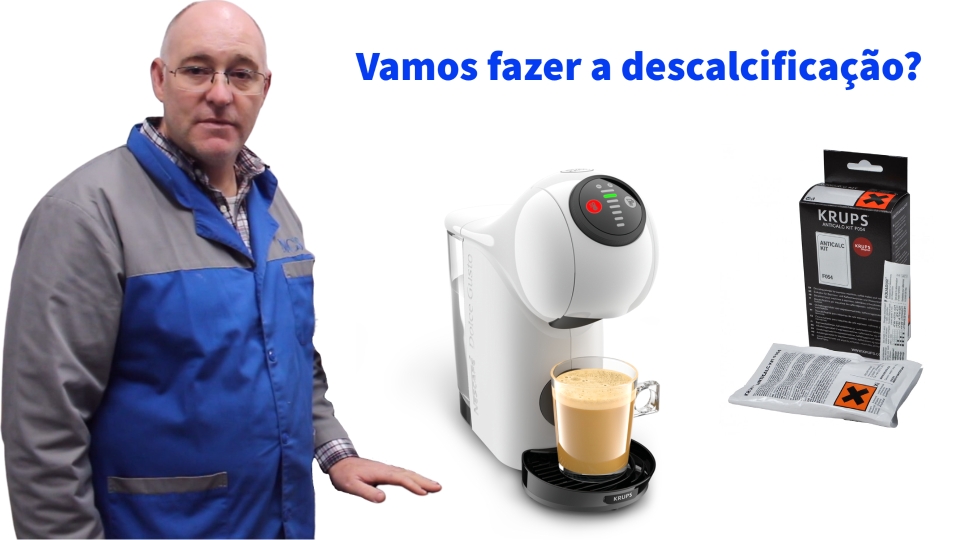 Krups Genio S KP240. Como fazer Descalcificação?