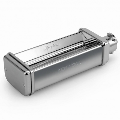 acessório para máquina de massa Kenwood para cortar esparguete de metal prateado