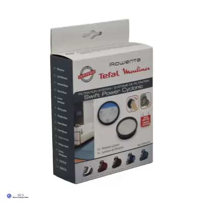 Caixa de filtro para aspirador Rowenta Tefal Moulinex Swift Power Cyclonic