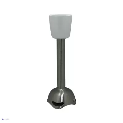 Acessório de substituição para varinha mágica em aço inoxidável e proteção plástica branca