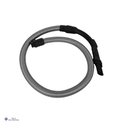 Mangueira flexível metálica para aspirador com extremidades pretas