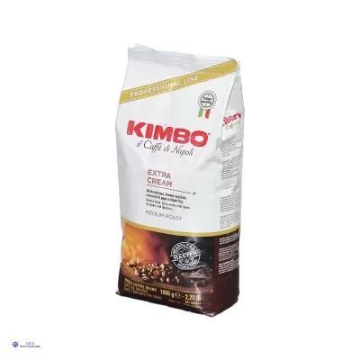 Pacote de café Kimbo Caffè di Napoli Extra Cream 1000g
