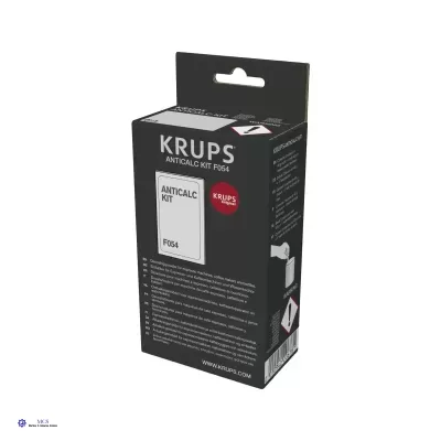 Embalagem preta KRUPS Anticalc Kit F054 para máquina de café