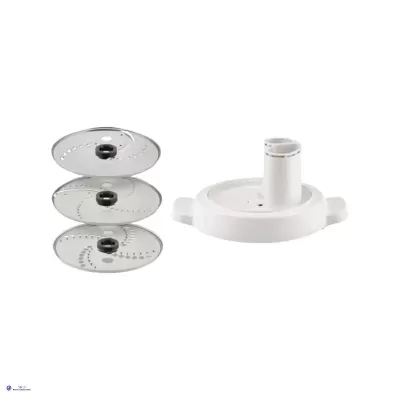 Conjunto de lâminas metálicas e base plástica para processador de alimentos