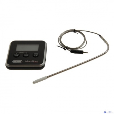 Termómetro digital DeLonghi MultiGrill com sonda metálica e cabo revestido