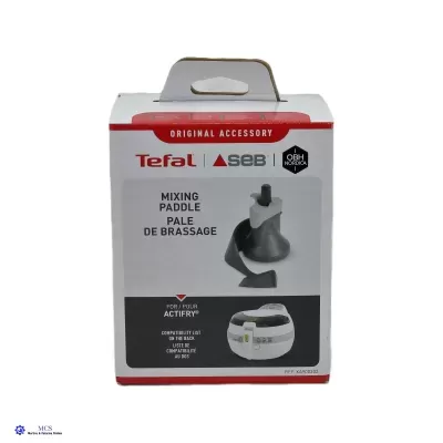 Embalagem branca e vermelha com acessório para misturador Tefal SEB OBH Nordica