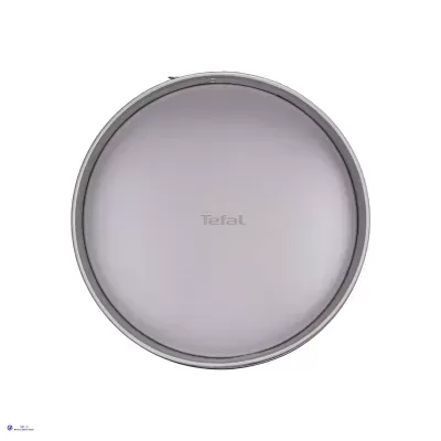 frigideira redonda prata Tefal vista de cima