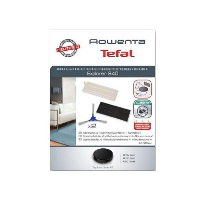 Pack de acessórios para aspirador Rowenta Tefal Explorer S40 com escovas e filtros
