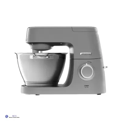 Batedeira Kenwood CHEF ELITE cinzenta com taça de aço inoxidável