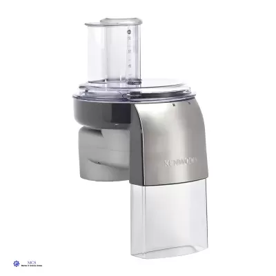 Robot de cozinha Kenwood em inox e plástico transparente