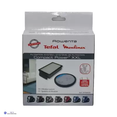 Embalagem branca de sistema de filtragem Compact Power XXL para aspiradores