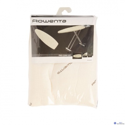 Capa bege para tábua de engomar Rowenta em embalagem plástica