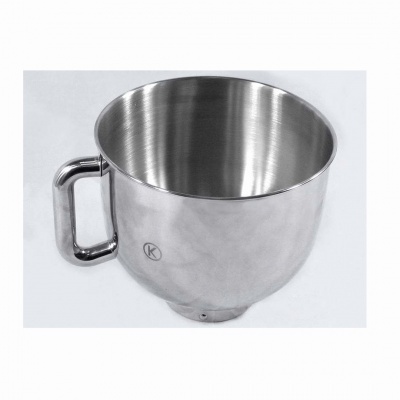 Copo de mistura em inox com pega e símbolo K