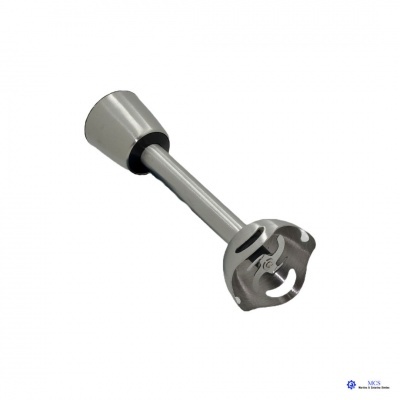 Peça metálica cilíndrica com lâminas cortantes na parte inferior