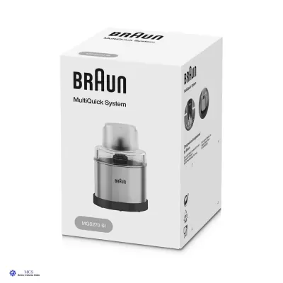 Caixa com triturador Braun MultiQuick System modelo MQ5270 SB