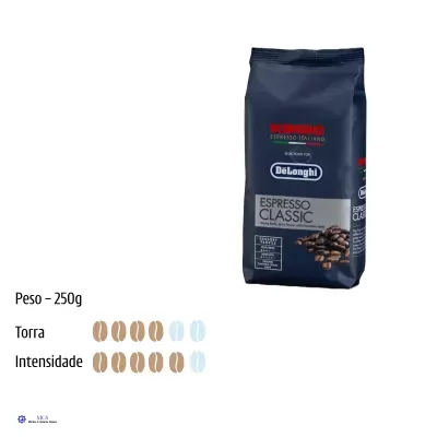 Pacote de café em grão Monbino Espresso Italiano Classic da marca DeLonghi