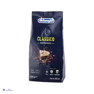 Embalagem de café espresso DeLonghi Classico azul escura 250g