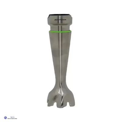 varinha mágica de metal prateado com detalhe verde e texto Active Power