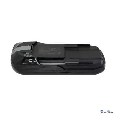 Bateria preta para bicicleta elétrica com texto '9 CELL BATTERY'