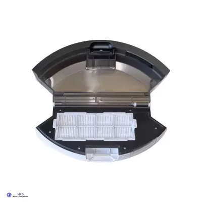 Depósito de pó para aspirador robô com filtro branco