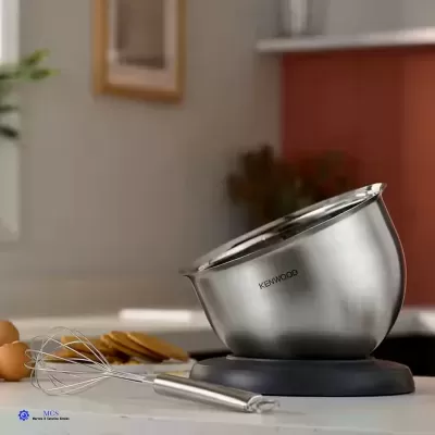 Taça de mistura em aço inoxidável KENWOOD com batedor de arame