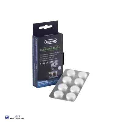 Pacote de pastilhas de limpeza DeLonghi para máquinas de café