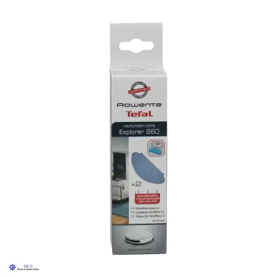 Embalagem de panos de microfibra azuis para mop Rowenta Tefal Explorer S60