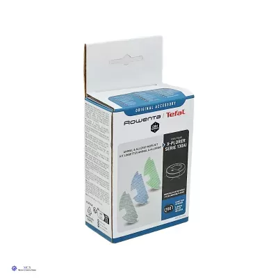 Embalagem original Rowenta Tefal acessórios para aspirador X-PLORER 130 AI com 3 esponjas coloridas