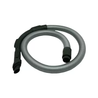 Tubo flexível para aspirador metalizado com pontas pretas