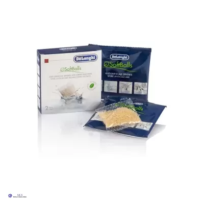 Caixa e embalagens de esferas anti-calcário DeLonghi SoftBalls