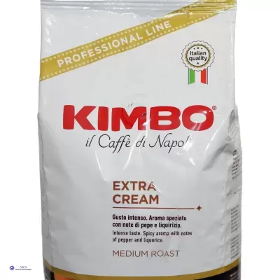 Pacote de café Kimbo Extra Cream torra média