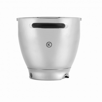 balão de batedeira metálico com pega preta