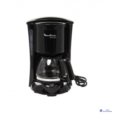 Cafeteira elétrica Moulinex Principio preta com jarra de vidro