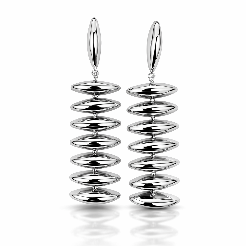 Brincos Prisma Prata