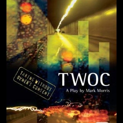Capa do livro TWOC com luzes desfocadas e texto sobre consentimento