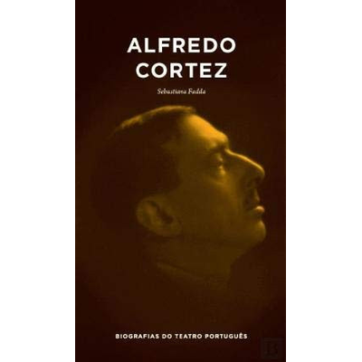 Capa de livro preto com fotografia sépia do perfil de um homem e texto branco.